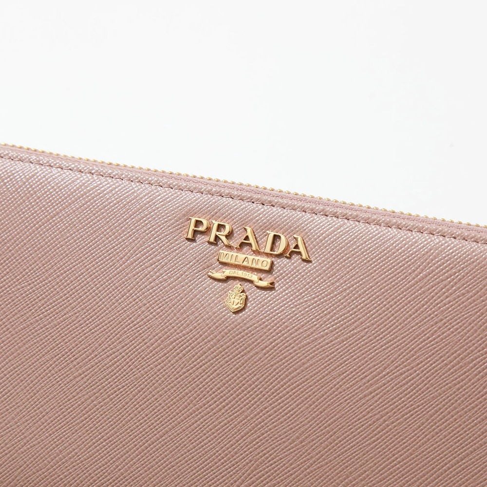 Prada Long Wallet QWA SAFFIANO METAL Leather Round Zipper - Picture 6 of 6